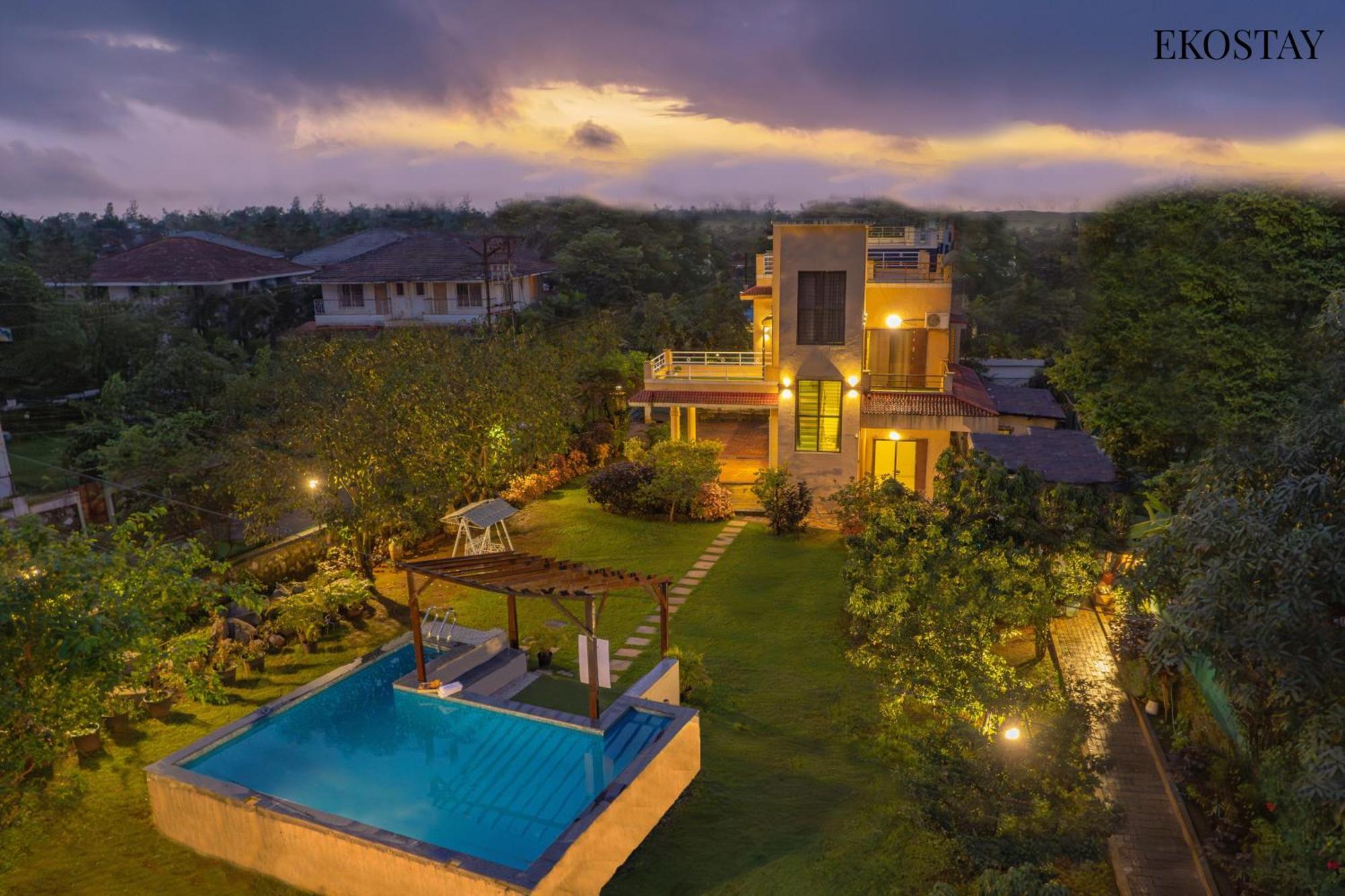 Ekostay Gold - Olive Crest Villa - Spacious Lawn Lonavala Kültér fotó